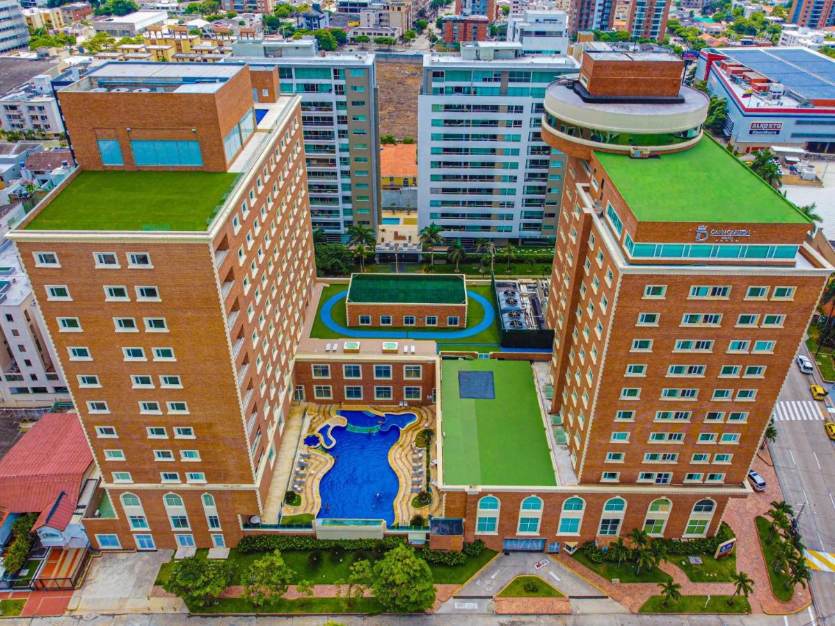 Hotel Dann Carlton Barranquilla Y Centro De Convenciones المظهر الخارجي الصورة Aerial view of the complex