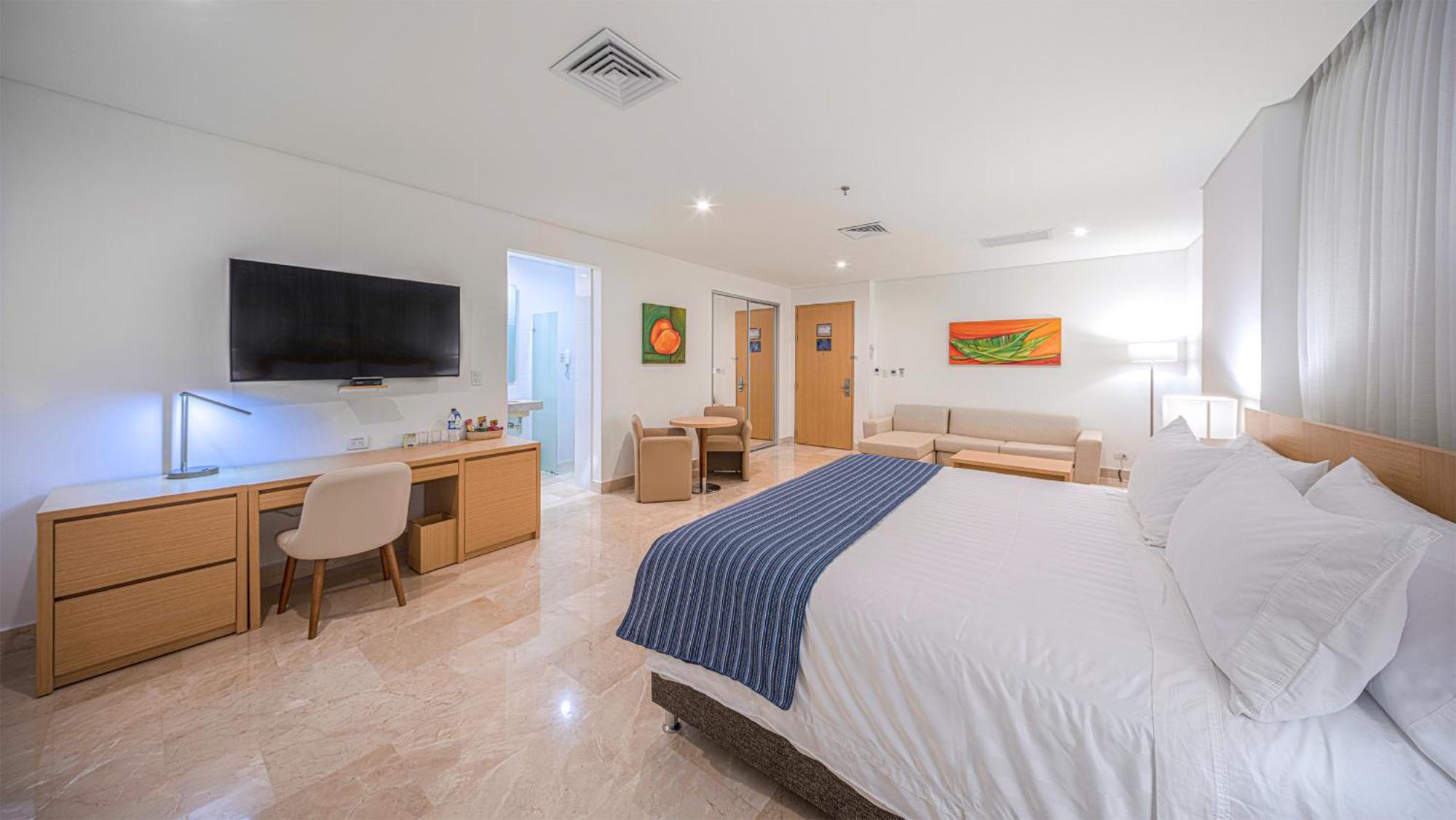 Hotel Dann Carlton Barranquilla Y Centro De Convenciones المظهر الخارجي الصورة A room at the hotel