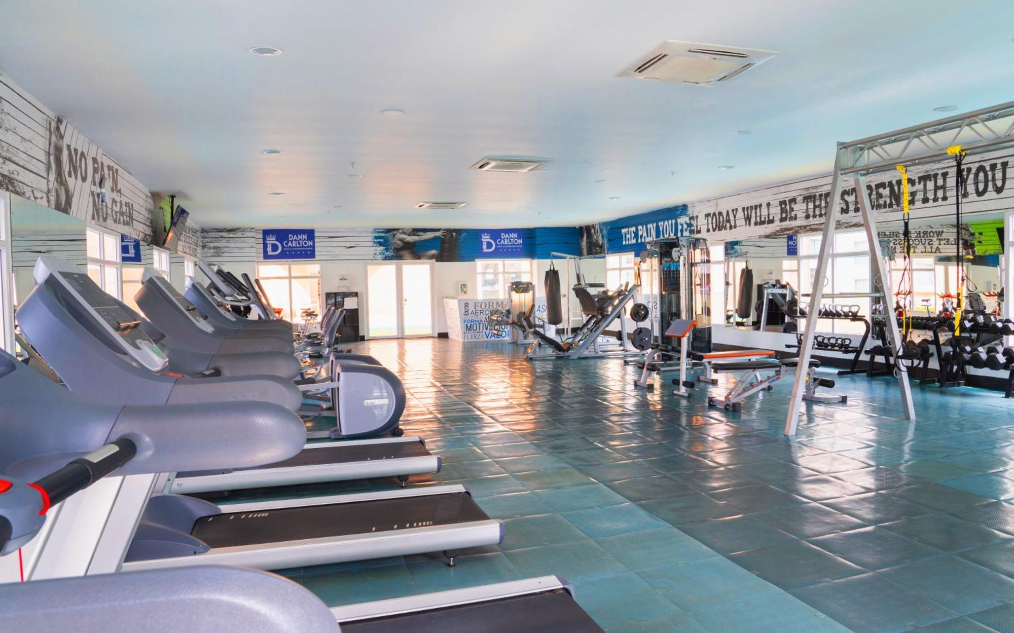 Hotel Dann Carlton Barranquilla Y Centro De Convenciones المظهر الخارجي الصورة The gym at the hotel